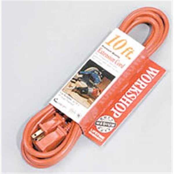 Southwire Coleman Cable 10ft. Vinyl Outdoor Extension Cord  02204 2204